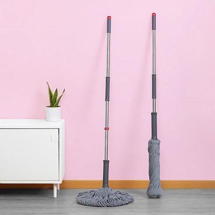 Obrazek z Samowyżymający się okrągły mop z frędzlami