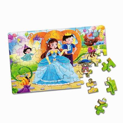 Obrazek z Puzzle dla dzieci w blaszanym pudełku  -  królestwo