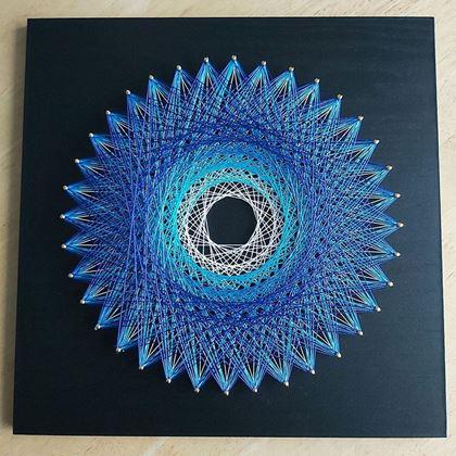 Obrazek z Kreatywny zestaw String Art - Mandala