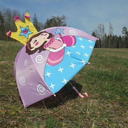 Obrazek z 3D parasol dla dzieci  -  wróżka
