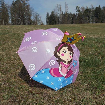 Obrazek z 3D parasol dla dzieci  -  wróżka