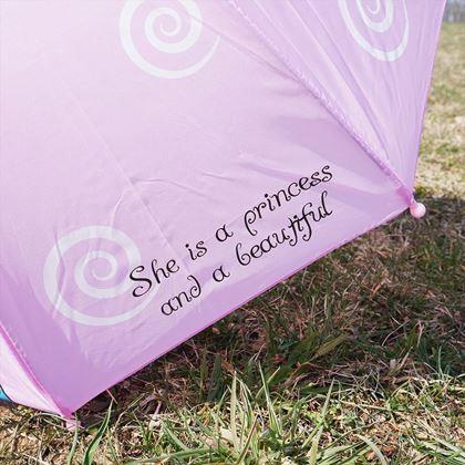 Obrazek z 3D parasol dla dzieci  -  wróżka