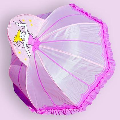 Obrazek z 3D parasol dla dzieci  -  księżniczka