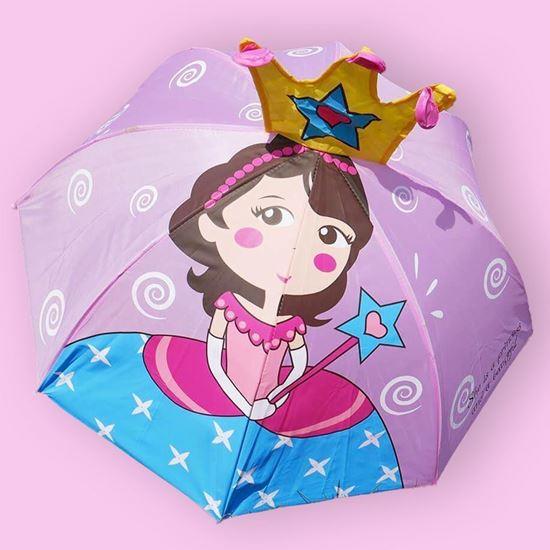 Obrazek z 3D parasol dla dzieci  -  wróżka