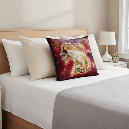 Obrazek z Poszewka na poduszkę znak zodiaku - Koziorożec