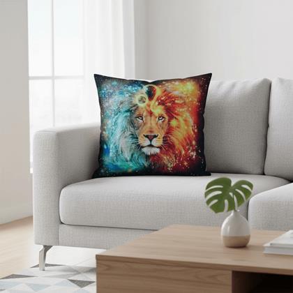 Obrazek z Poszewka na poduszkę znak zodiaku - lew