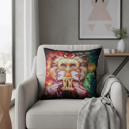 Obrazek z Poszewka na poduszkę znak zodiaku - Bliźnięta