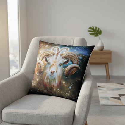 Obrazek z Poszewka na poduszkę znak zodiaku - baran