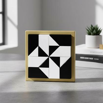 Obrazek z Czarno-biały tangram