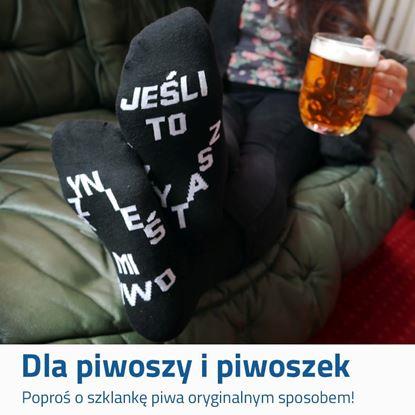 Obraz Skarpety - Przynieś mi piwo