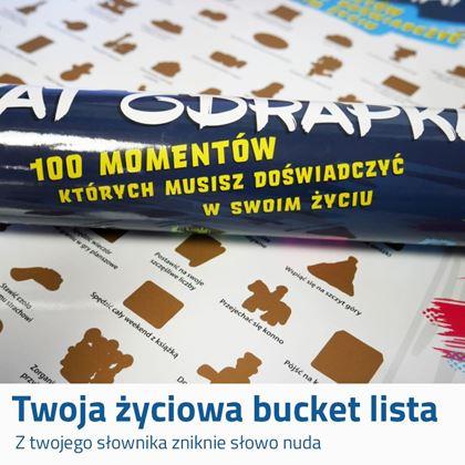 Obrazek z Plakat zdrapka - 100 rzeczy, które musisz zrobić