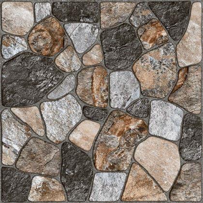 Obrazek z Samoprzylepna płytka z wzorem kamienia 30x30 cm, 10 szt. - brązowa