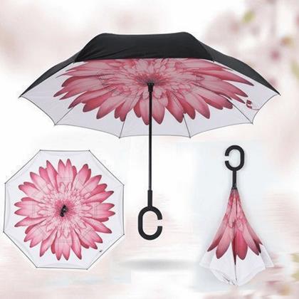 Obrazek z Odwrócony parasol  -  kwiat