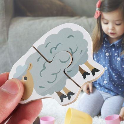 Obrazek z Puzzle dla dzieci - zwierzątka