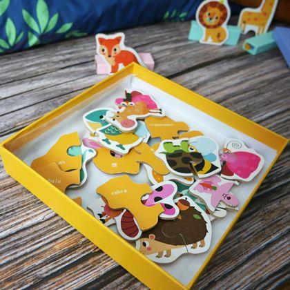 Obrazek z Puzzle dla dzieci - zwierzątka