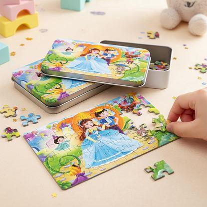 Obraz Puzzle dla dzieci w blaszanym pudełku 