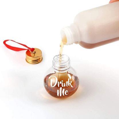 Obraz Ozdoby choinkowe 6szt. - DRINK ME