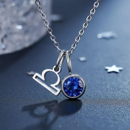 Obraz Łańcuszek z zawieszką znaku zodiaku