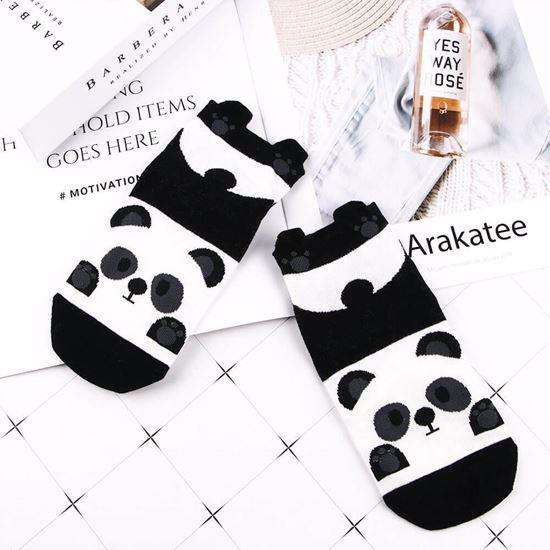 Obrazek z Skarpetki do kostki  -  panda