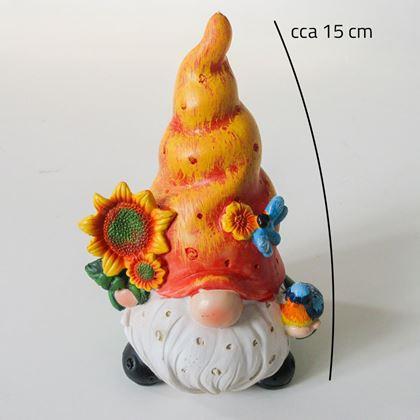 Obrazek z Solarna lampa ogrodowa – krasnal