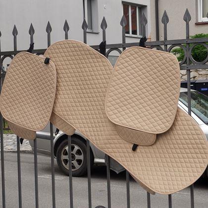 Obrazek z Komplet poduszek na siedzisko  -  beż