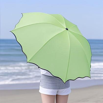 Obrazek z Magiczna składana parasolka -  limonka