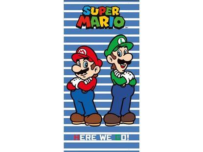 Obraz Ręcznik dziecięcy – Mario i Luigi