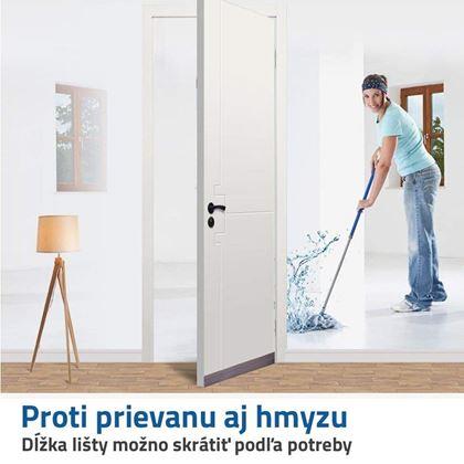 Obrazek z Listwa do drzwi  -  brązowa