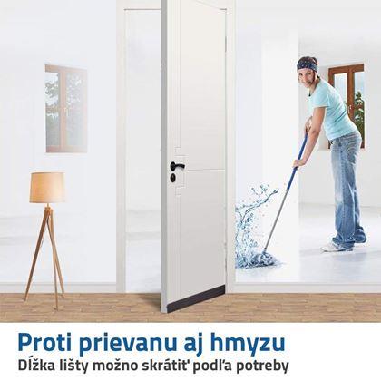 Obrazek z Listwa do drzwi  -  brązowa