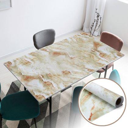Obrazek z Tapeta marmur 100 cm - beżowy marmur