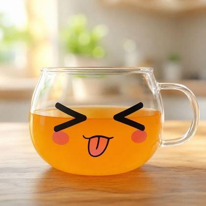 Obrazek z Kubek emoji - wystawiony język