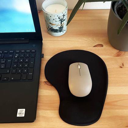 Obrazek z Ergonomiczna podkładka pod mysz  -  czarna