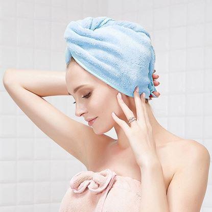Obraz Szybkoschnący turban do włosów