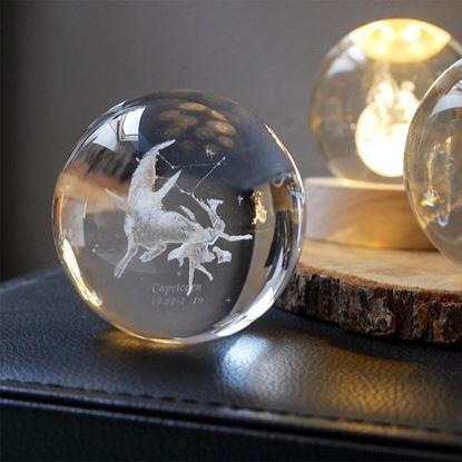 Obraz Świecąca kula LED znak zodiaku