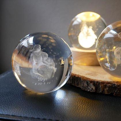 Obrazek z Świecąca kula LED znak zodiaku  -  Panna
