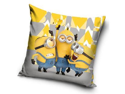 Obraz Poszewka na poduszkę 40x40 cm - Minionki