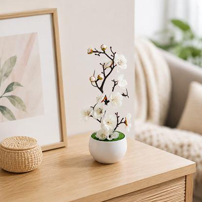 Obraz Sztuczna sakura w doniczce – 30 cm
