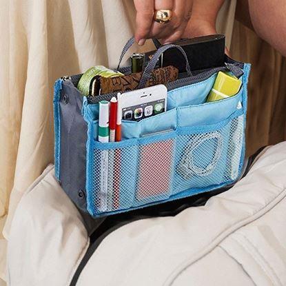 Obraz Organizer do torebki – niebieski