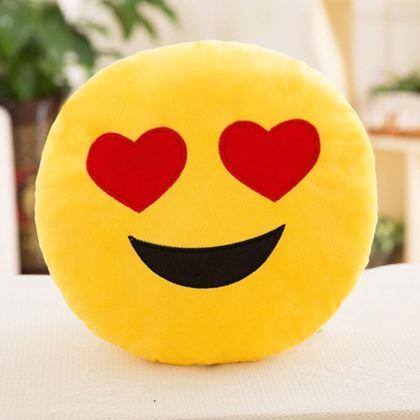 Obrazek z Poduszka Emoji  -  zakochany