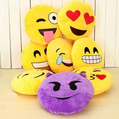 Obrazek z Poduszka Emoji  -  diabeł