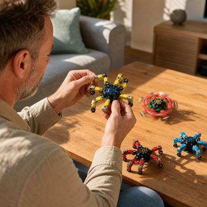 Obrazek z Fidget spinner robot/pająk 2w1
