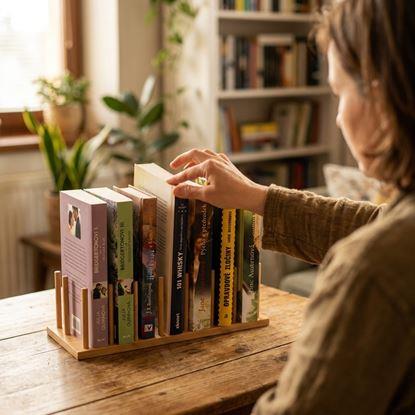 Obraz Drewniana biblioteczka