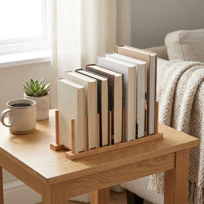 Obraz Drewniana biblioteczka