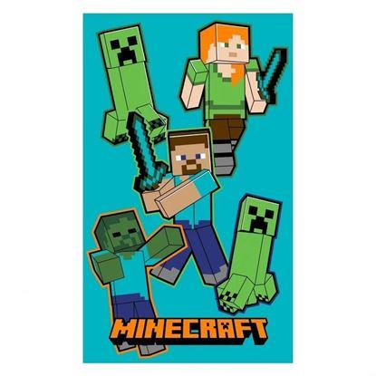 Obraz Dziecięcy ręcznik Minecraft Crawler 30x50 cm